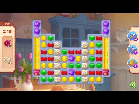 Homescapes Level 12799 No Boosters Gameplay #Bubunka