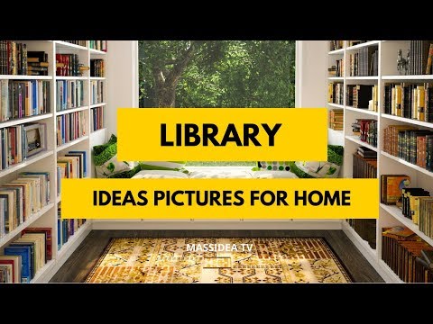 35+ Relaxing Home Library Ideas