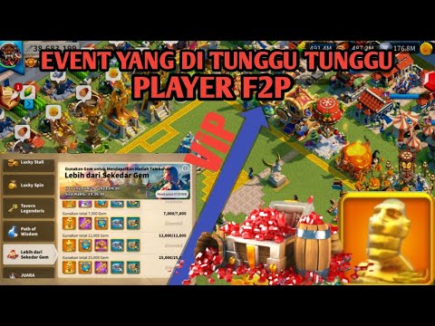 Event paling worth lt F2P di rise of Kingdoms || more than gems || (MTG) @RiseofKingdoms
