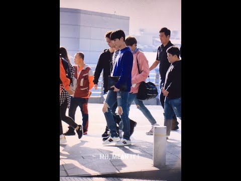 [ Wanna One ] 170921 Minhyun at Incheon airport - 워너원