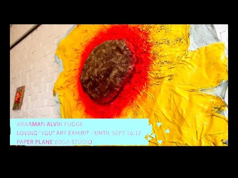 Loving "You"- Art Exhibit at Paper Plane Yoga - Sunflower