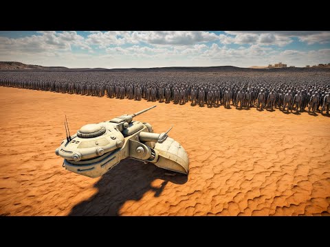 Star Wars AAT VS 1,000,000 ZOMBIES - Ultimate Epic Battle