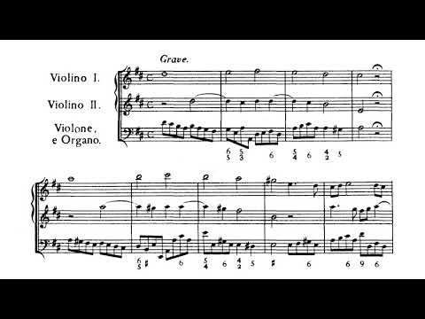 12 Trio Sonatas / Sonate da chiesa, Op. 3 [1/3] - Corelli (Score)