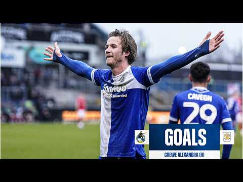Goals | Bristol Rovers 2-1 Crewe Alexandra