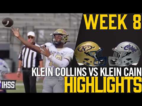 Klein Collins Holds Off Klein Cain 40-24 to Stay Unbeaten in District 15-6A