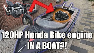 INSANE speedboat engine swap [Part 2: engine & driveline]
