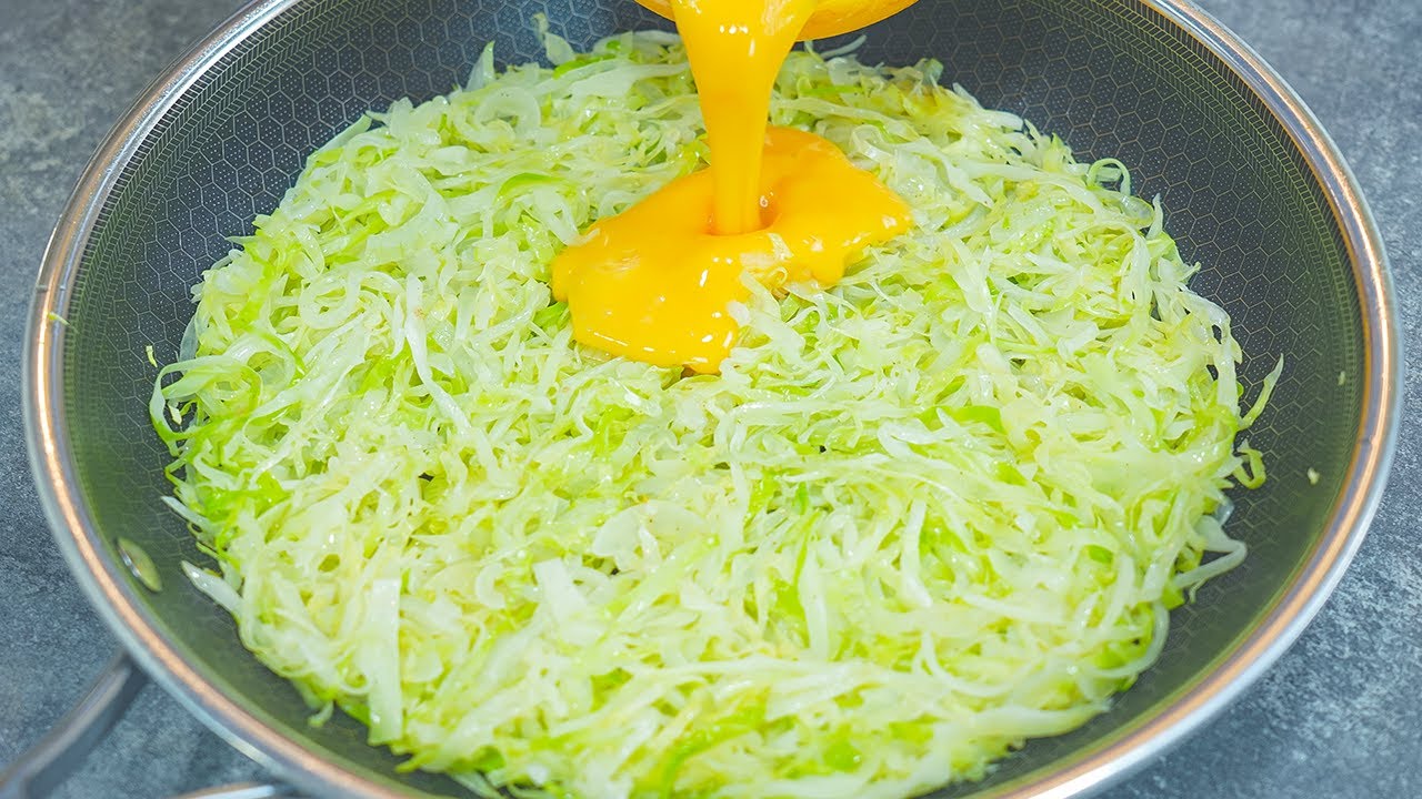 Cabbage with eggs tastes better than meat! Top🔝2 Simple, easy and very delicious cabbage recipes