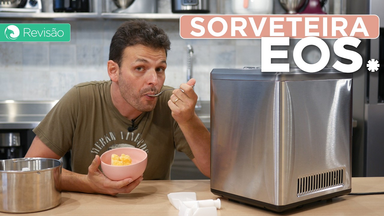 Na Prática com a Máquina de SORVETE EOS ESO03 | Revisão da Harpyja