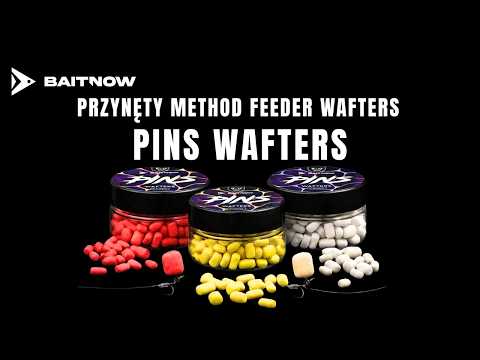Przynęty do method feeder BaitNow PINS wafters - PINS Candy, PINS Corn, PINS N-Butyric