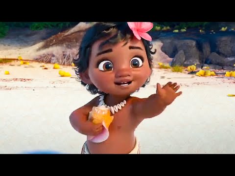 MOANA All Movie Clips (2016)