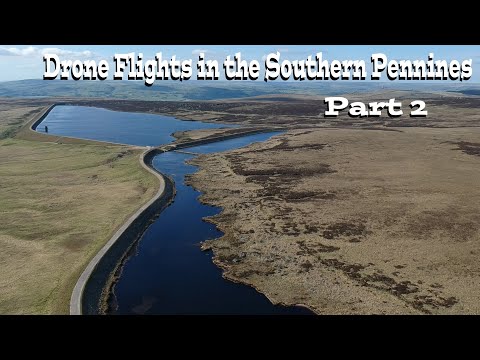 Drone Flying in the Southern Pennines - Warland Res Littleborough