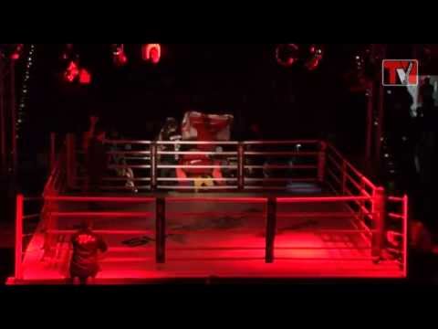 David Shvelidze - der erste Titelträger Superior FC  im Schwergewicht.