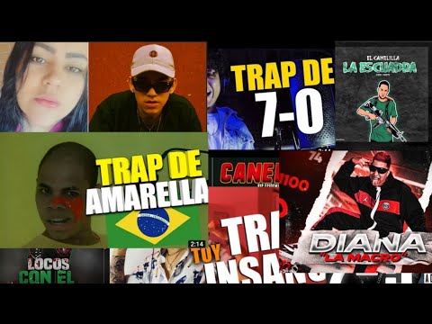 LOS MEJORES TRAP DE FREE FIRE MIX | 🇧🇷🇨🇴🇩🇴