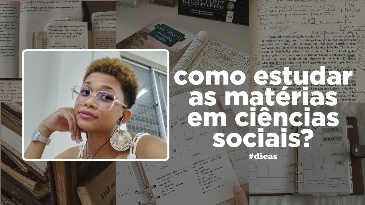 Ciências Sociais - dicas de como estudar as matérias
