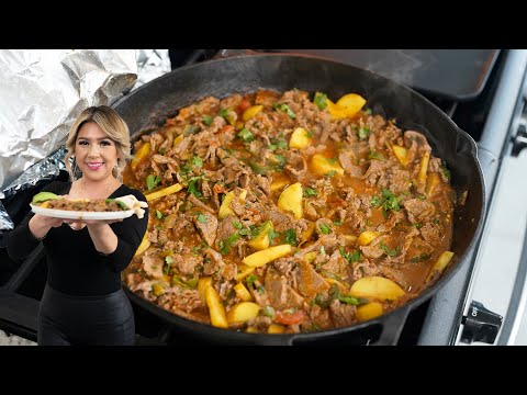 A Fast, Easy and Delicious BISTEC RANCHERO CON PAPAS, Everyone LOVES! | Better than ANY Restaurant!