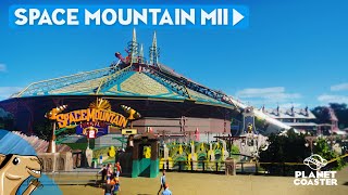 Space Mountain Paris Disneyland POV / Onride - Planet Coaster recreation