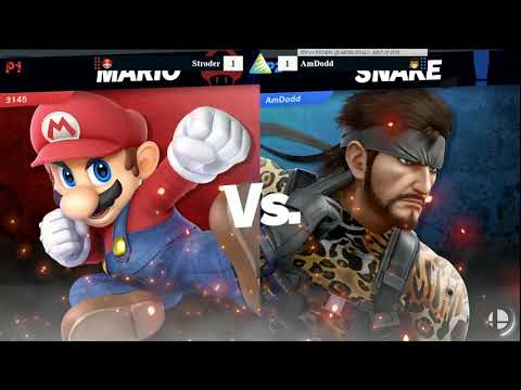 Ascension III Winners Quarter Finals - Stroder (PKMN Trainer, Mario) vs AmDodd (Snake)