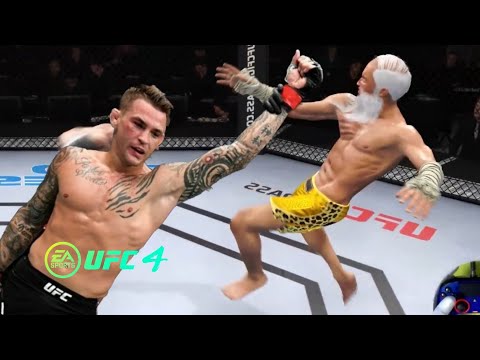 UFC4 | Old Bruce Lee vs Dustin Poirier (Hardest Ai)