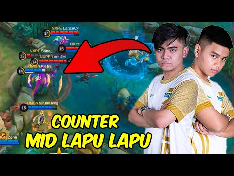 THEY COUNTERED LAPU LAPU MID AND LANCELOT TANK BUILD