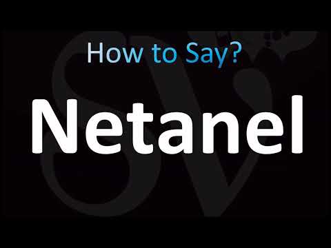 How to Pronounce Nathaniel in Hebrew: ''Netanel'' Pronunciation