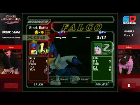 Bonus Stage: Super Smash Bros Melee - Winners Round 1 - DrJwns vs OnArap