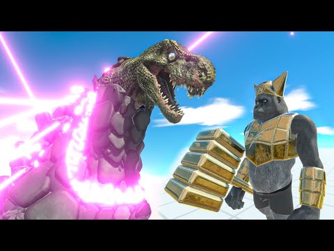 MIGHTY GHOR Vs WORKSHOP UNITS - Animal Revolt Battle Simulator