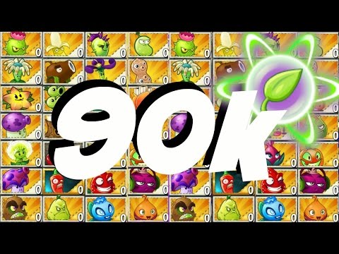 Plants vs Zombies 2 Epic Hack : Team Plants Starting Boost - Ultimate Power Up Part 7 - The 90K Subs