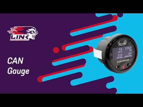 The Link ECU CAN Gauge