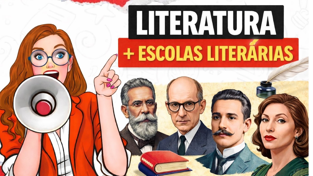 ✅Literatura + Escolas Literárias - Introdução à Literatura - Profª Aline
