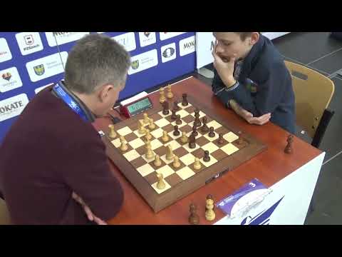 Young talent gets chance against the legend | GM Michael Adams - IM Ihor Samunenkov