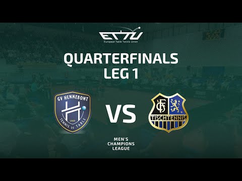 GV Hennebont TT vs 1. FC Saarbrücken TT | Men's Champions League | Quarterfinals