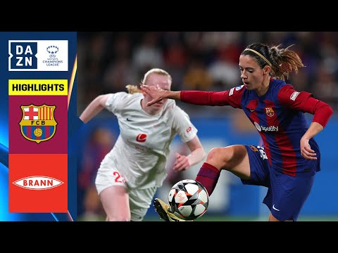 HIGHLIGHTS | Barcelona vs. SK Brann -- UEFA Women's Champions League 2023-24 (Español)