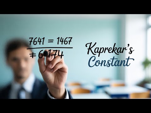 Was ist die Kaprekar-Konstante? Der mathematische Trick mit der Zahl 6174 erklärt