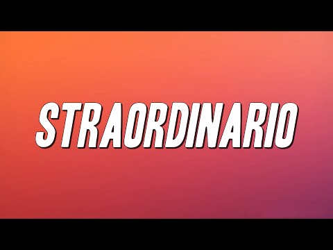 Chiara Galiazzo - Straordinario (Testo)