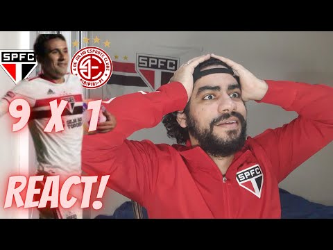 REACT | PASSAMOS O TRATOR SEM DÓ NEM PIEDADE | RESPEITA O TRI!!! | SPFC 9 X 1 4 de julho