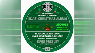 Elvis Presley - Here Comes Santa Claus [mono stereo remaster]