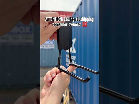 Video: Gator Magnetics Shipping Container Storage Idea for Long-Handled Tools video thumbnail