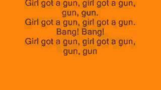 Tokio Hotel -  Girl Got A Gun Lyrics
