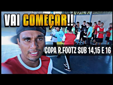 COPA R.FOOTZ SUB 14,15 E 16 - SÓ JOGO PEGADO