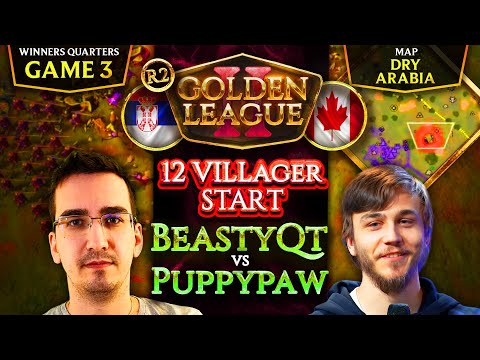 ⭐ Beastyqt vs 1PuppyPaw G3 - Golden League II - Fast Start Frenzy