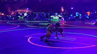 Liam Cabutotan Vang vs Lincoln Whittenburg wrestling 46 lbs RMN Events Cosmic Bash