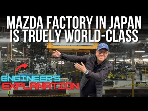 ENGINEER VISITS MAZDA FACTORY IN JAPAN // MOST ADVANCED & FLEXIBLE PLANT IN THE WORLD