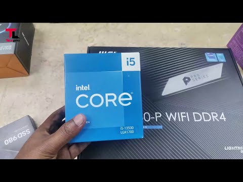 intel Core i5 13500 MSI PRO B760 P WIFI DDR4 PC Build with Corsair 4000D AirFlow | Tech Land