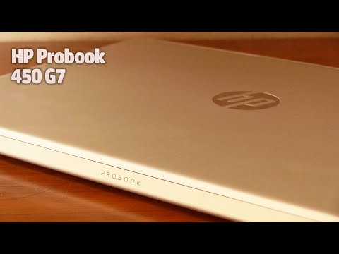 Image for YouTube video with title HP Probook 450 G7 first impressions viewable on the following URL https://youtu.be/MrkyCg78kbk