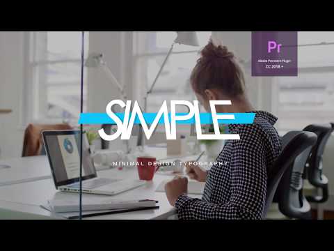 mTitle Simple Pack 2 for Adobe Premiere