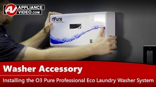 Washers Without Chemicals, Soap or Detergents - The New Eco Laundry System Installation