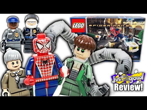 LEGO Spider-Man 2 Doc Ock's Bank Robbery REVIEW! 2004 set 4854!