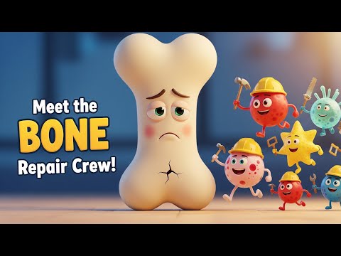 How Do Bones Heal? | Meet the Body's Amazing Repair Crew! 🦴