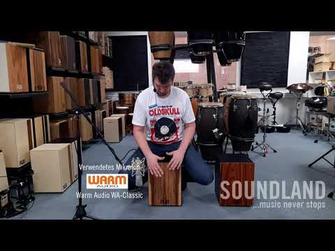 Neulich im SOUNDLAND: Dave checkt die PUR Cajons - SOUNDLAND GMBH STUTTGART