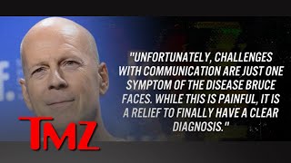 Bruce Willis' Diagnosis of Aphasia Progresses, Diagnosed with Dementia | TMZ Live